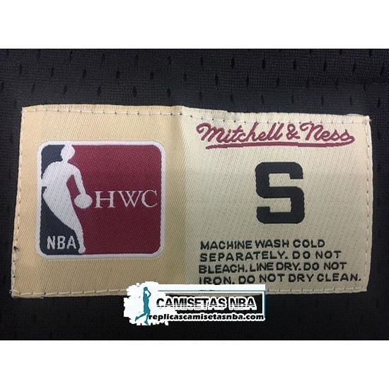 Camiseta Manga Corta Bulls Allen Iverson Negro